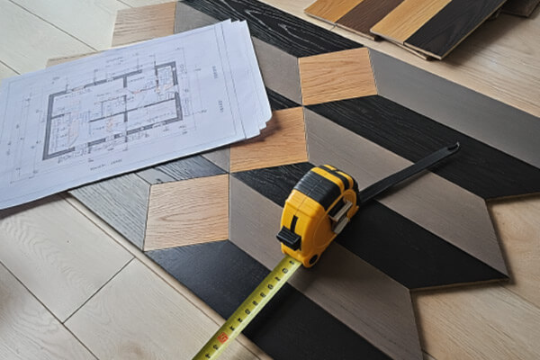 Parquet design and planning drawings