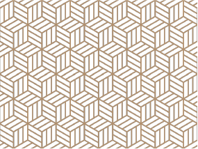 3D cube parquet pattern