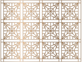 Shield star parquet pattern